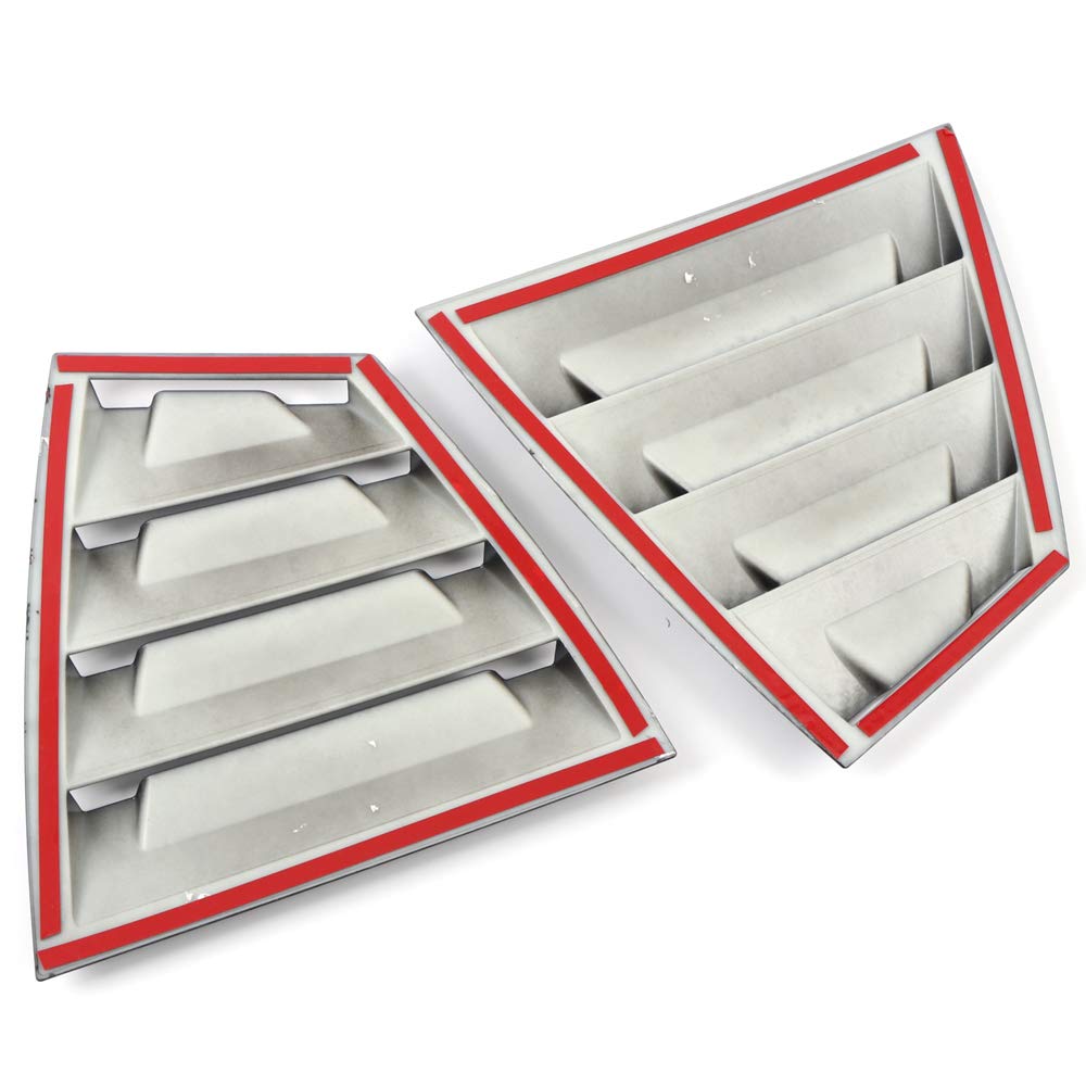 HØYTFLYVENDE Karbonfiber Bakrute Lamellpynt for Subaru WRX S4 STI Sterk og To Deksel for (VAG/VAB) 2014–2021. Ripesikker,