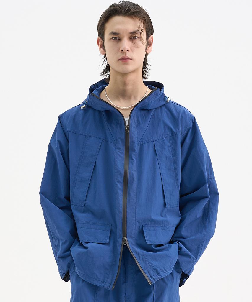 Trip Le Sens Multi-Way Windbreaker Jacket_Charcoal