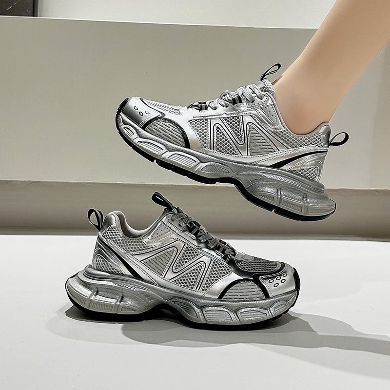 New Dad Shoes for Women's Sporty and Casual Single Shoes