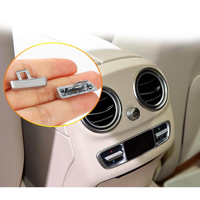 For Mercedes-Benz W205 W253 Air Conditioning Button C200 GLC300 Front Rear Air Vent Adjustment Switch Button 2059055106