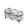 Zinc Zinc Zinc Alloy Jewelry Storage Box Vintage Trinket Case Luxury Treasure Chest  Ring