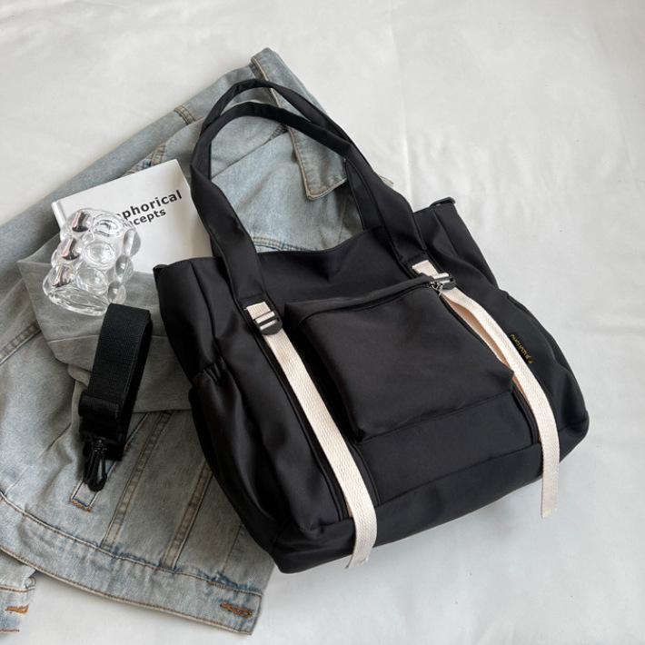 Fashion Large Capacity Tote Bag, Simple Shoulder Bag, Women's Casual Handbag & Purse For Commute Work