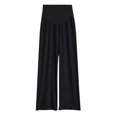 Pantaloni Maternità Estivi Sottili Resistenti alle Zanzare Pantaloni a Gamba Larga per Pancia Non Stirata Larghi in Seta Ghiaccio a Gamba Dritta Pantaloni Casual per Maternità