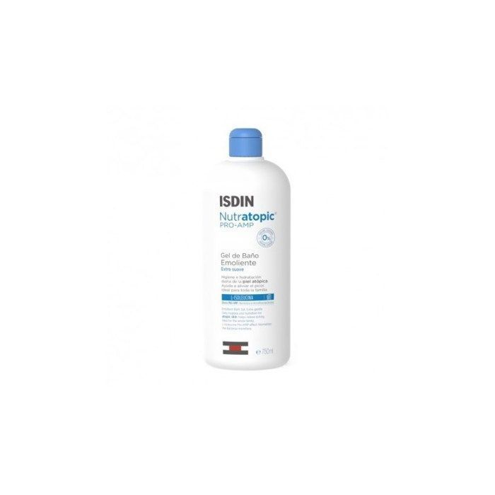 GEL BAIN - ISDIN - NUTRATOPIC - 400ML - Sans alcool - Sans colorant - Pour peau atopique