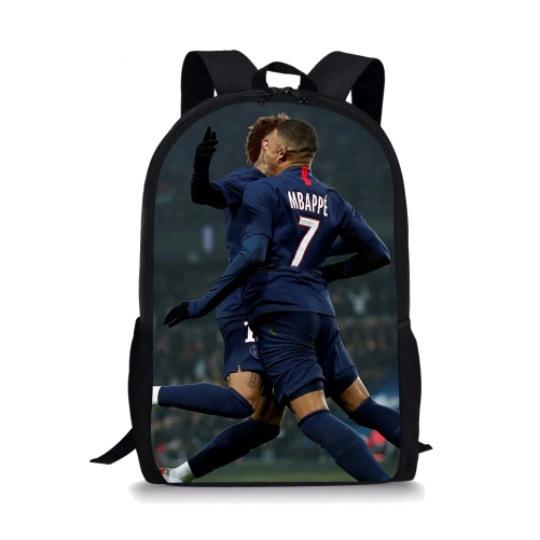 Digital Printing Football Peripheral Schoolbag Cartoon Backpack Primary School Student Animation Cartoon Backpack