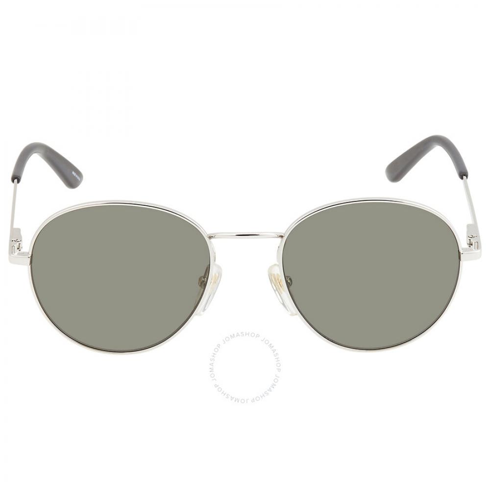 

Smith Prep Polarized Grey Round Unisex Sunglasses 203240 010 M9 53