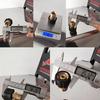 Power Washer Hose Coupler Pressure Washer Adapter Quick Connect To Power Washer M22x1.5 Female To M22x1.5 Male Thread