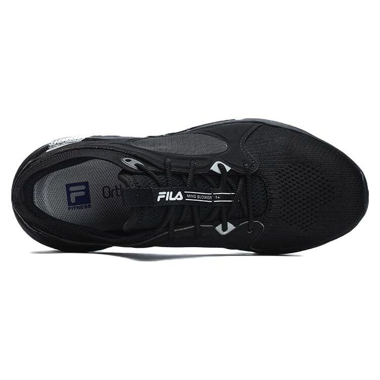 FILA Athletics Mind Blower 1+ Casual Comfortable Low-Top Training Shoes Women sneaker Black A12W311308FBK