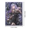 Zenless Zone Zero Vivian Card Sleeves 67x92mm Trading Card Sleeves Laser Animation PTCG 60 Sleeves