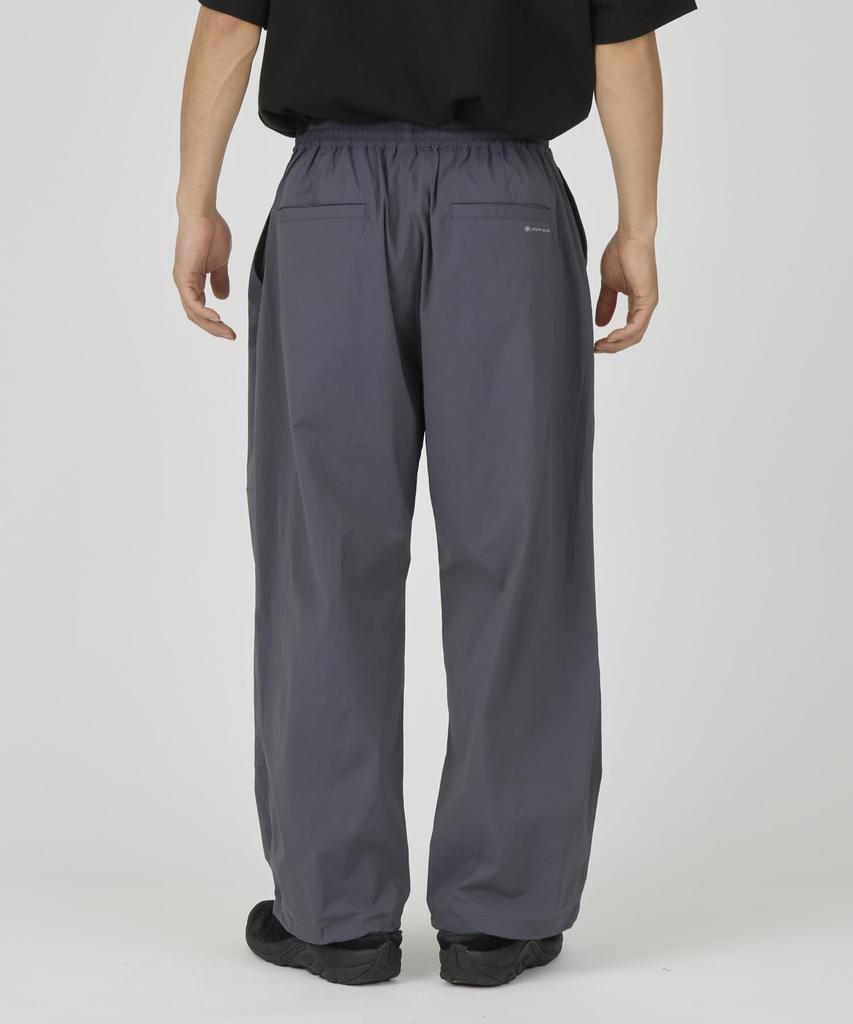 Snow Peak New Standard Easy Wide Pants Long and Size S NSD-PT-25AU002 Pants, Pants, Men's Women's, Black,