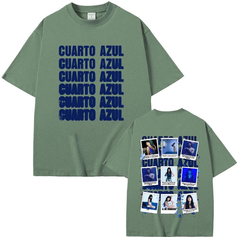 

Hot Sale New Singer Aitana Graphic T Shirts CUARTO AZUL World Tour 2026 Tshirt Men Women Fashion Oversized Pure Cotton Tshirts 4XL