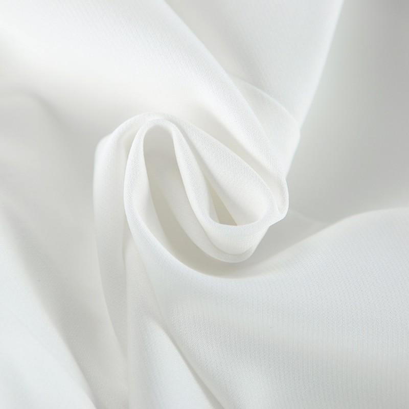Blazer Bianco da Donna Scollo a V Vestibilità Slim Lunghezza Midi Con Cintura Abbigliamento da Ufficio Giacca Classica monopetto