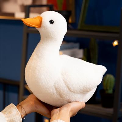 Sevimli Ördek Bebekler Simülasyon Beyaz Ördek Peluş Oyuncaklar Doldurulmuş Yumuşak Hayvan Yastık Doğum Günü Hediyesi