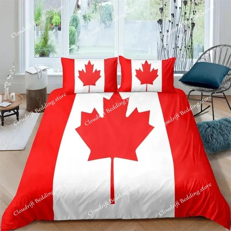 Nationalflagge Bettbezug Set King Size Kreatives Amerikanische Flagge Bettwäscheset für Teenager Erwachsene Mikrofaser Einzel Doppel Bettdeckenbezug 140x200cm