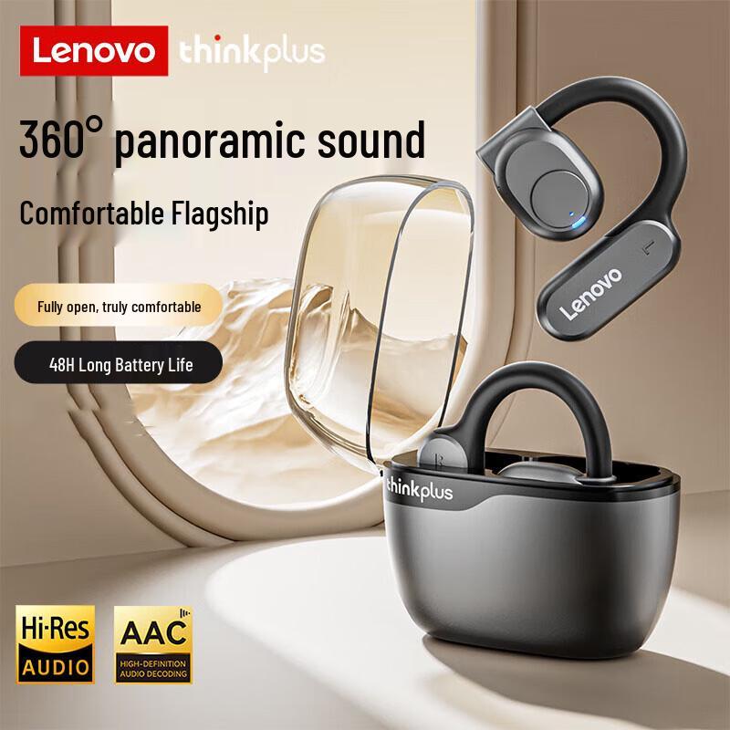 

Lenovo LP76 Bone Conduction Concept Earclip Wireless Earbuds