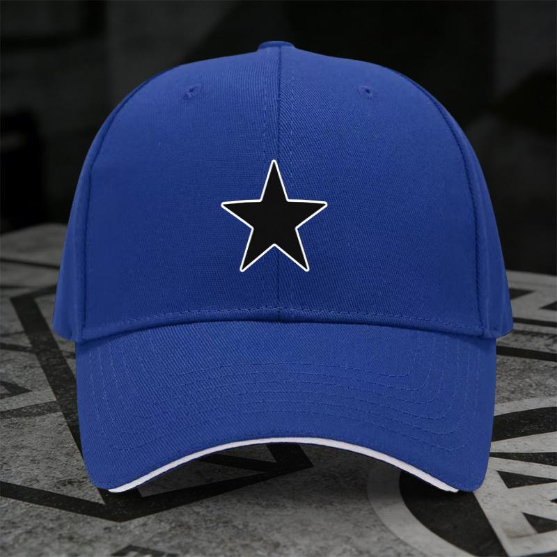 New 1pc, Adjustable Sandwich Baseball Cap with "Stars" Design, Lightweight Printed Craft Women's Hat, "Starry Sky" Men's Trendy