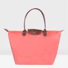 Women's Nylon Folding Shoulder Bag: Waterproof, Versatile for Gym, Sports, Shopping, and Storage