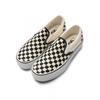 Vans Classic Slip On Stackform Checkerboard Black Classic White