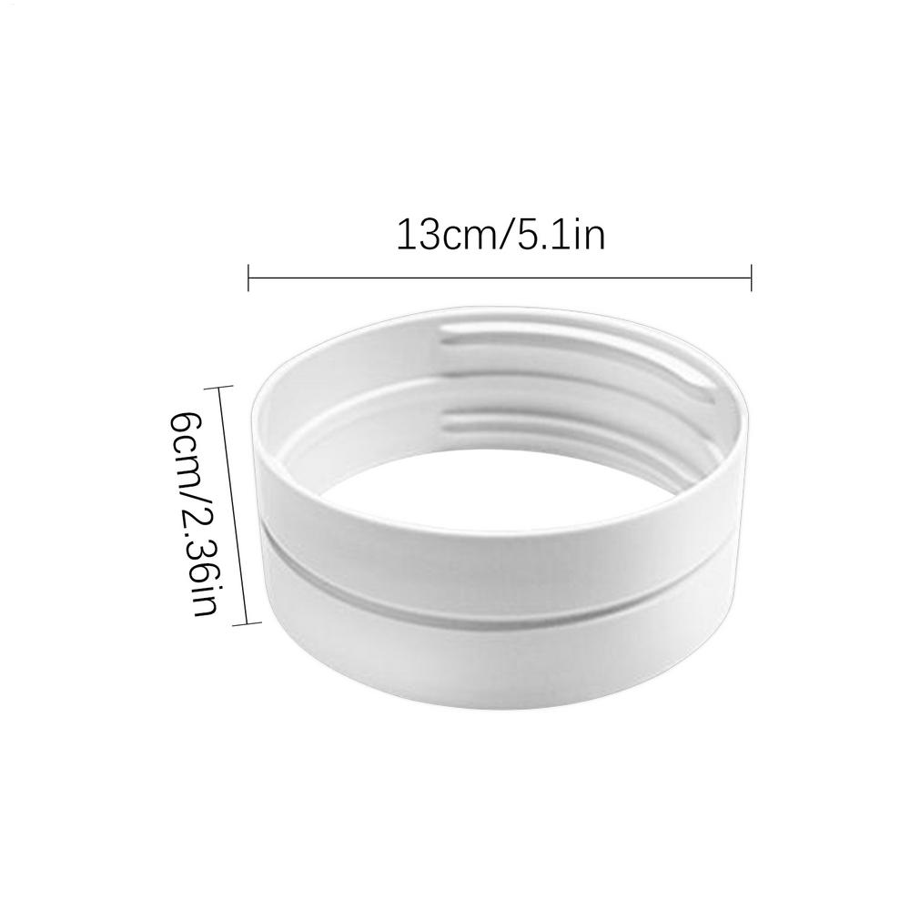 

Portable Air Conditioner Exhaust Hose Coupler 5.9 Air Conditioner Hose Coupler Adapter AC Hose Connector for Clockwise