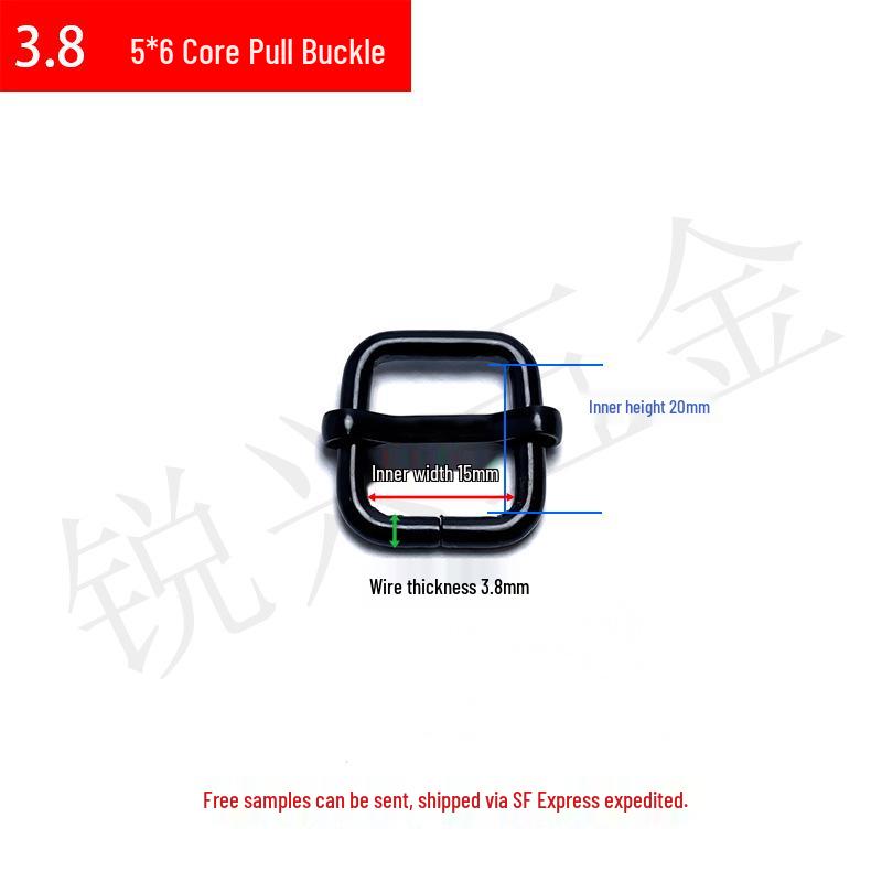 Adjustable Metal D-Ring Buckle Shoulder Strap Webbing for Luggage