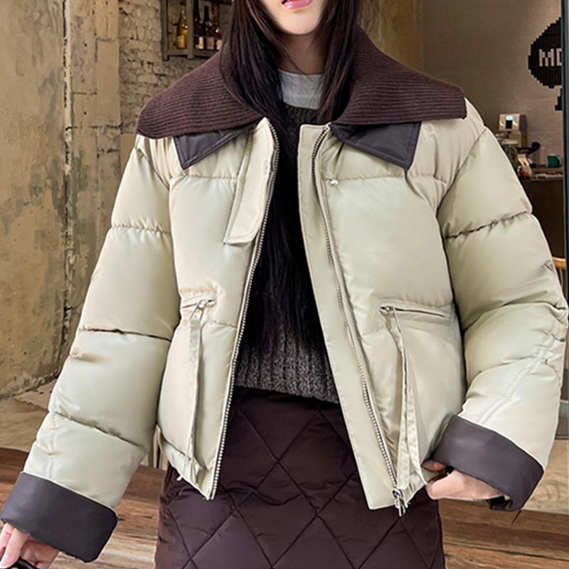 Fashion Winter Jackets Woman Parkas Loose Thick Warm Women's Short Coats