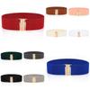 Cinturón elástico para mujer, corsé envolvente, cintura suave, estilo vintage, accesorios para vestido de mujer