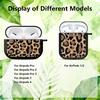 Earphone Cases Cover Case For Airpods 4 3 Pro2 Pro3 2 1 Pro Cartoon Leopard Print Pattern