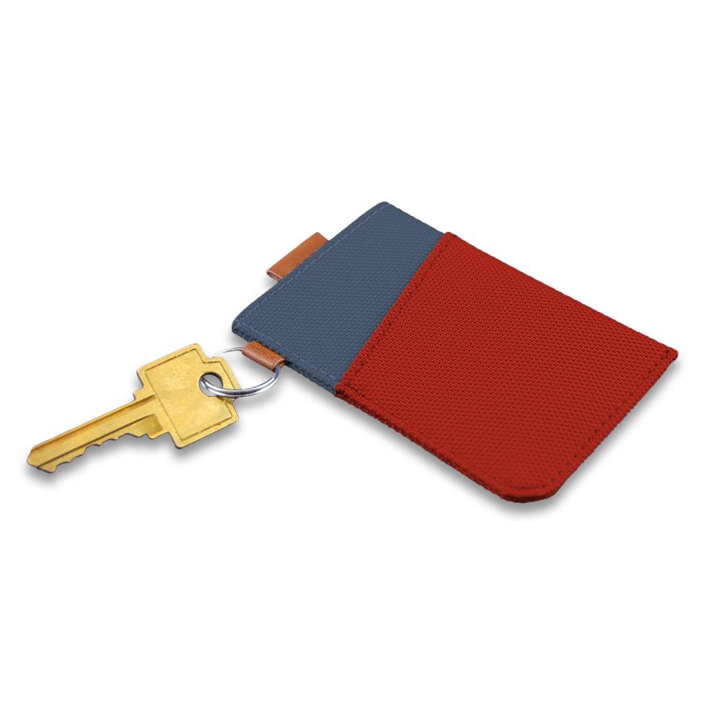 Cambie WOLYT Sports Card Wallet - Teal/Red (WSS-000002)