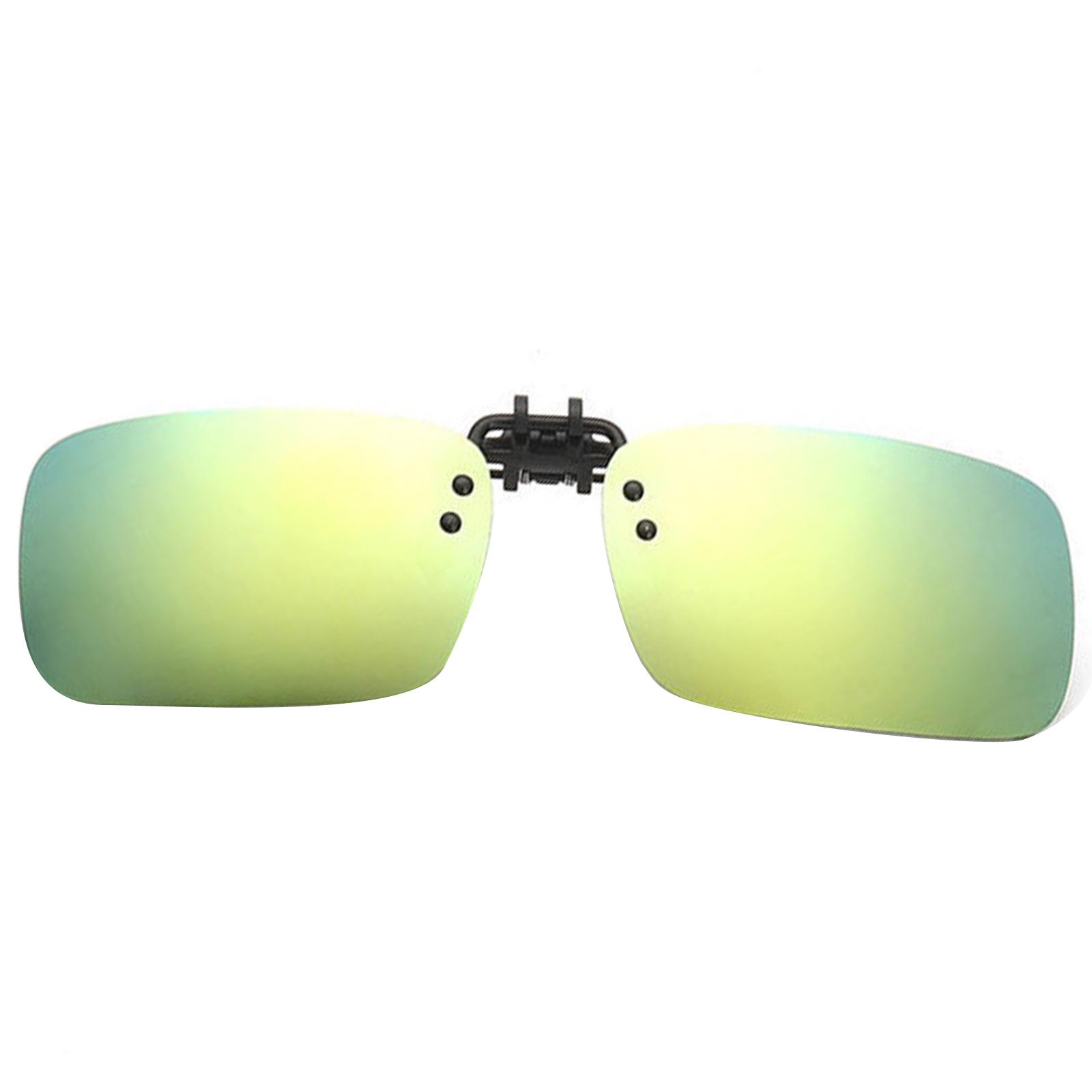 

Filter Clip On Light Blocking for Glasses Wearers In Challenging Lighting Unisex Clip Easy to Wear for Cycling Fishing E