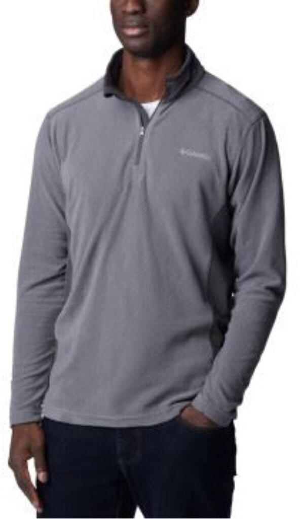 Куртка Columbia Men's Klamath Range II Half Zip Fleece Pullover-Tall city grey/shark