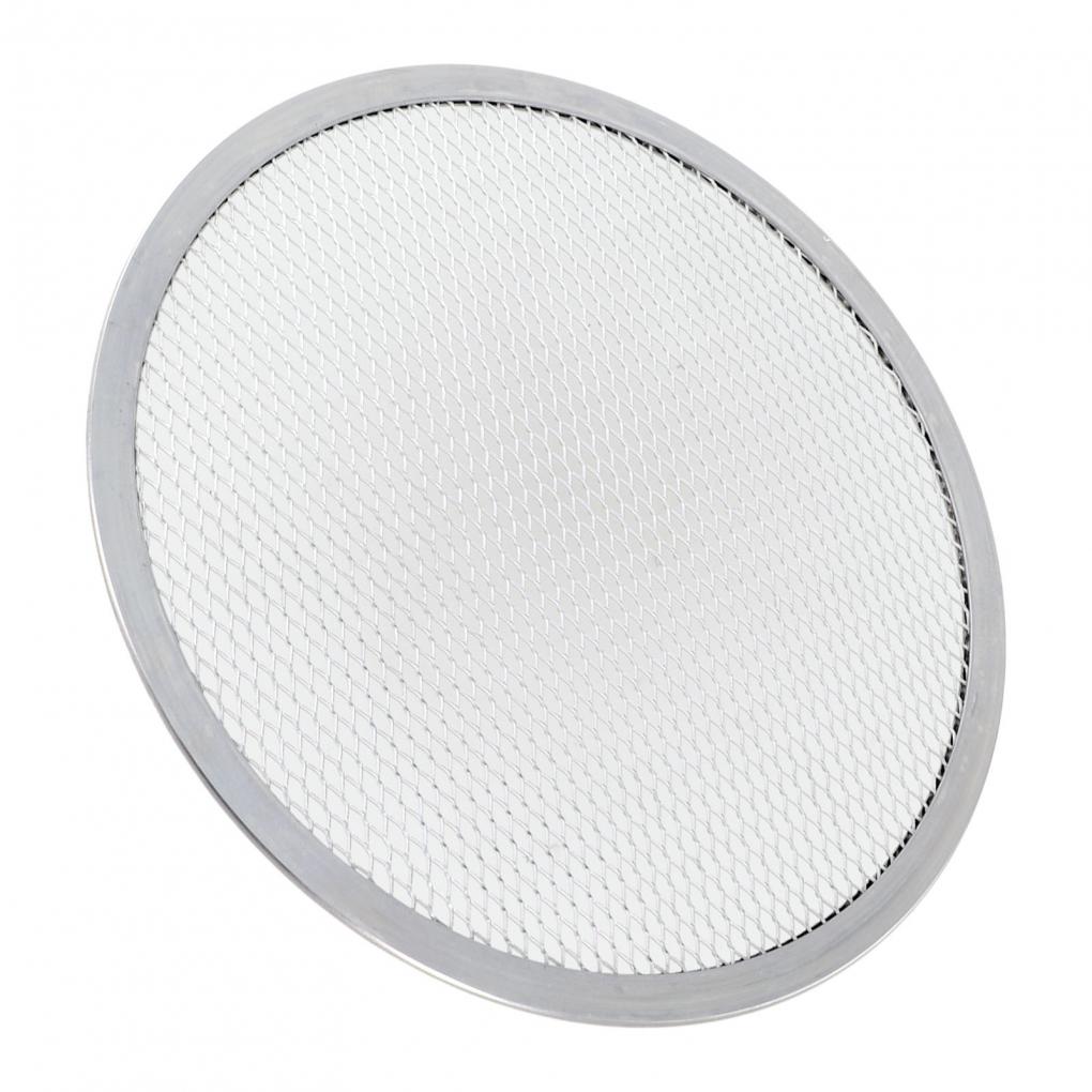 High Quality Aluminum Pizza Pan with Rolled Edge and Ventilation Design