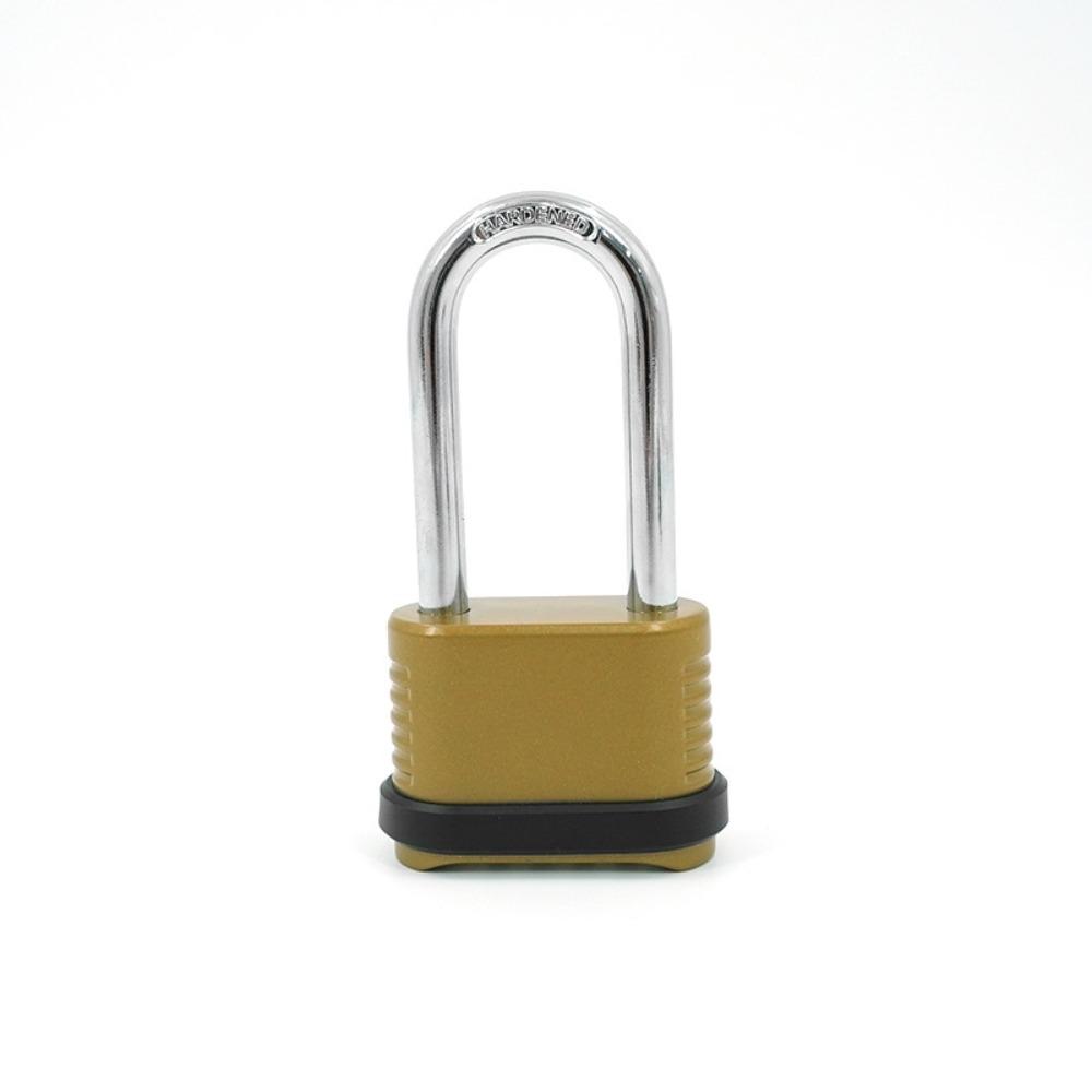 Stylish Zinc Alloy Heavy Duty Padlock 4-Digit With Password Combination Lock Waterproof Combo Locks Dorm