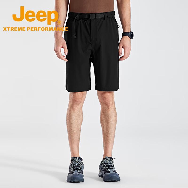 JEEP J422073819 Unisex Cooling Hiking Shorts XL