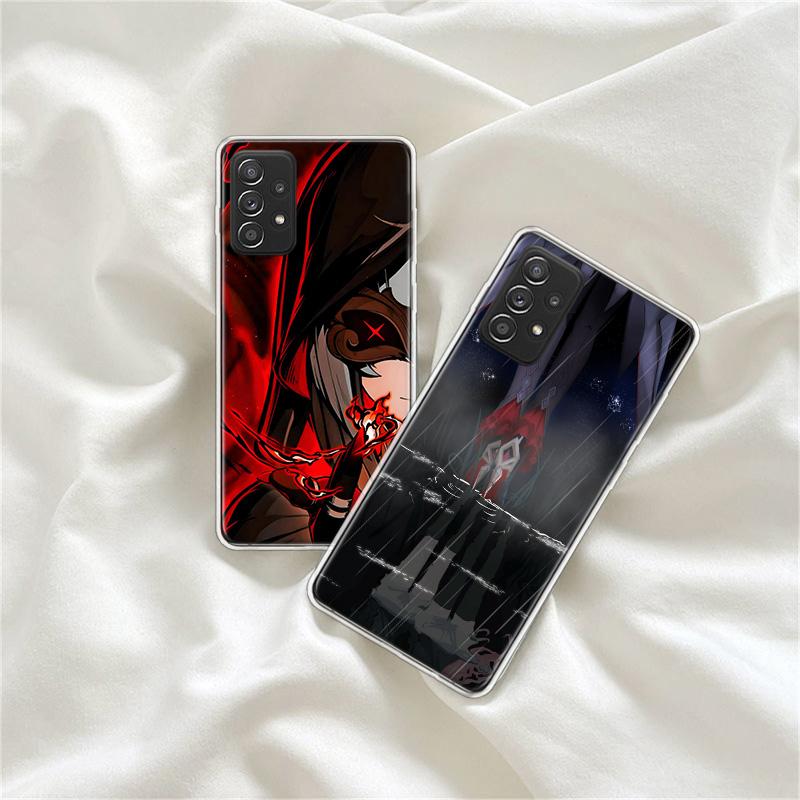 Arlecchino Genshin Impact Phone Case for Samsung A54 A57 A37 A17 A14 A15 A12 A24 A34 A55 A35 A25 A52S A07 A05S A04S A22 A32 A72