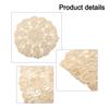 Placemat Table Mat Retro Hollow Round Doilies Home Kitchen Decor Display