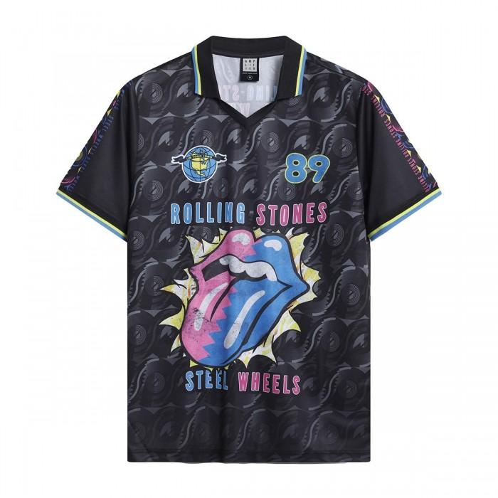 Amplified Unisex Adult Steel Wheels The Rolling Stones T-Shirt