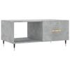 VidaXL Table basse gris béton 90x50x40 cm bois d'ingénierie 829192