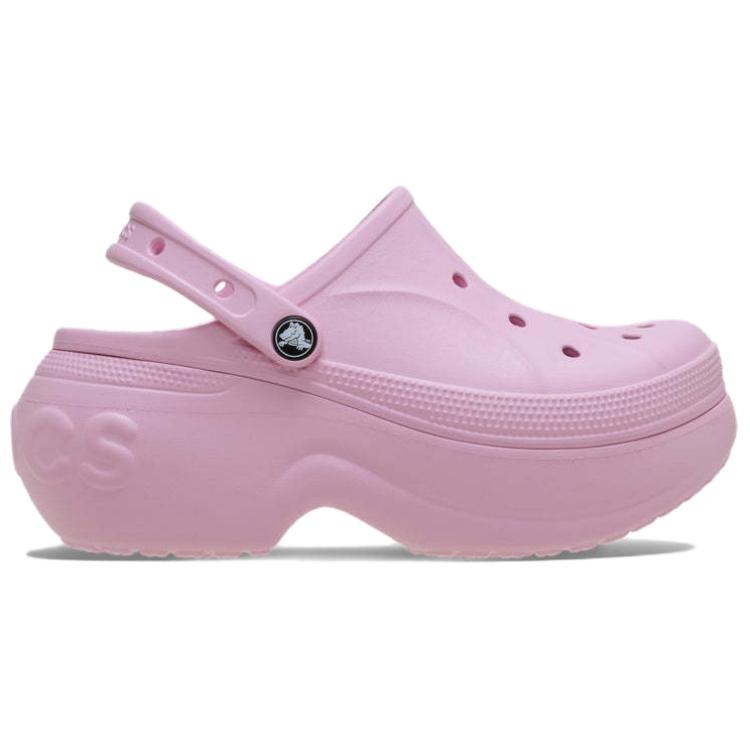 Crocs Bella Clog Eva Zuecos de Moda Versátiles Zuecos de Mujer Rosa 210062-6GD