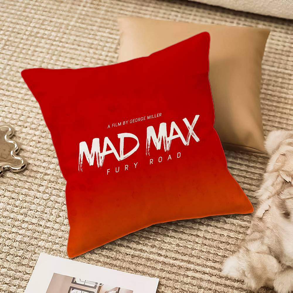 

Mad M-Max Fury Road MOIVE Pillow Case Anti-dustmite Invisible Zipper Sofa Bed 12x12Inch