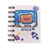 A7 Cute Cartoon Astronaut Pocket Notebook with Sticky Notes