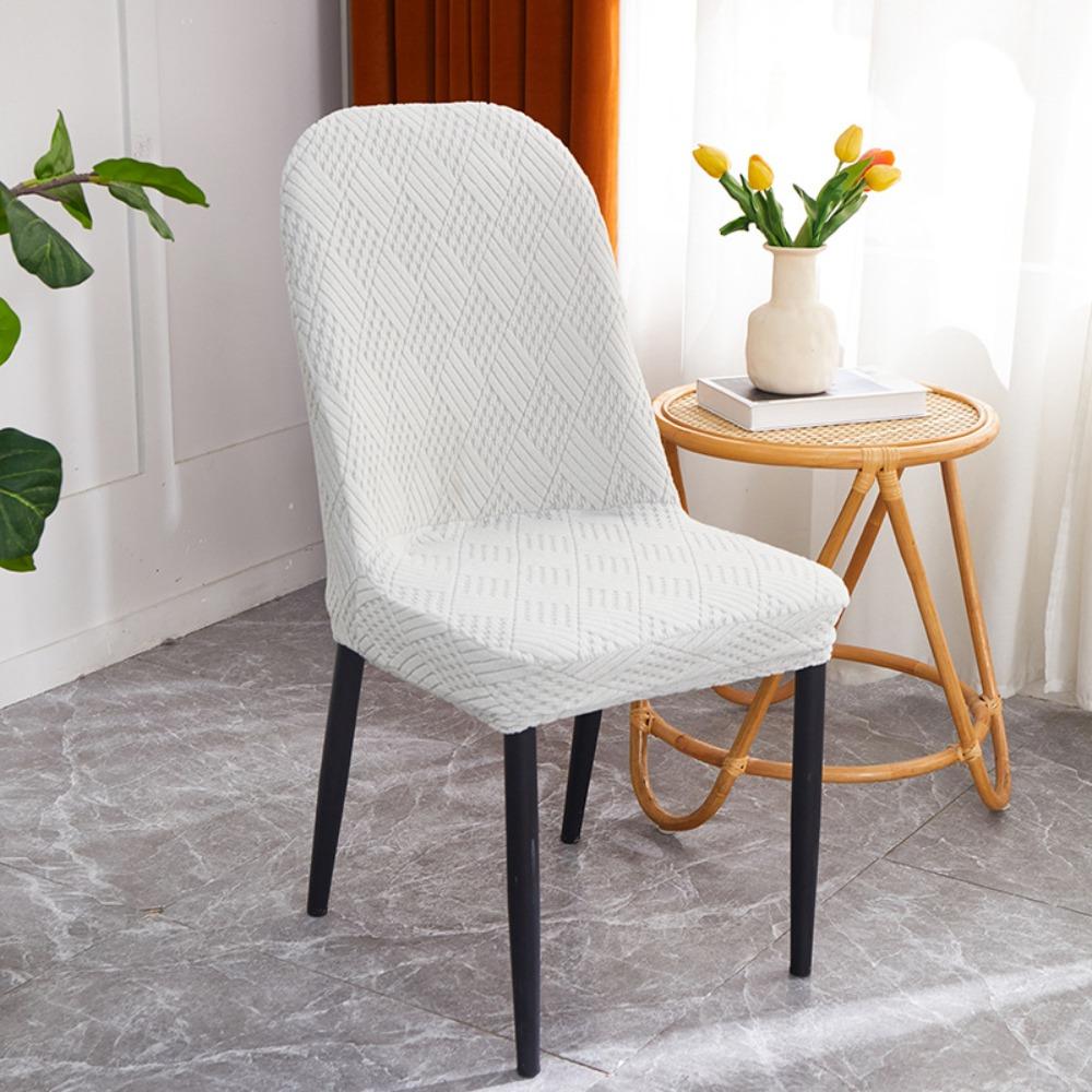 Universal Luxury Dining Chair Covers Stretchable Seat Covers for Home Kitchen Chairs with Backrest Protector