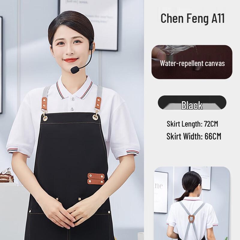 Three Dolphins DU Waterproof Canvas Apron