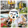 Tote Tank Adapter Tote Hose Adapter Tube Quick Connector Zinc Alloy Faucet Extension Tube Leakproof Faucet Valve For Adults