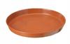 Terracotta flowerpot saucer 35 cm round plastic