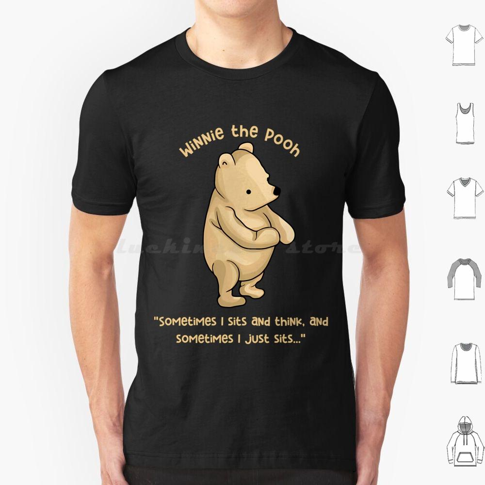 

Vintage Cartoon Winnies Tiggers 2024 T Shirt Cotton Men Women DIY Print Winnies The Winnies Bear Honey Christopher Robin Kanga S