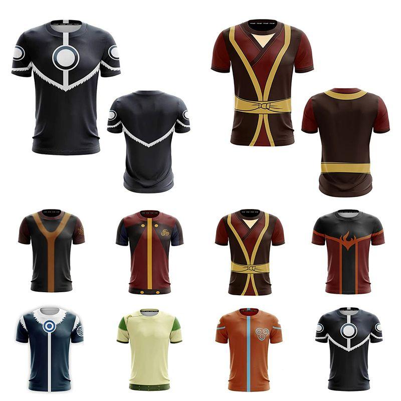 Avatar The Last Airbender Tshirt For Women And Men With Stunning 3d Print And Breathable Soft Material