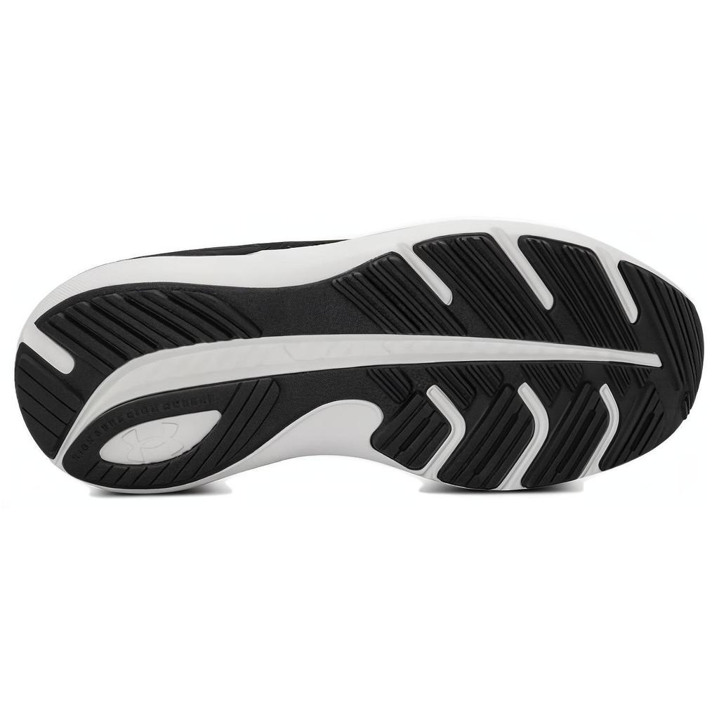 Under Armour Shift Comfortable Fabric Low Top Running Shoes Men Sneakers Black White 3027776-001