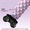 Solid Foam Body Foam Roller Removable Bracket Deep Back Stretching Roller  Pilates Fitness