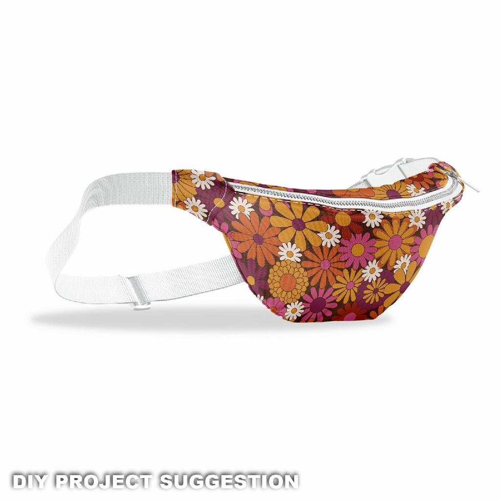 Outdoor Decorative Fabrics Oxford - Motif Colorful Daisies 2 I Dx714