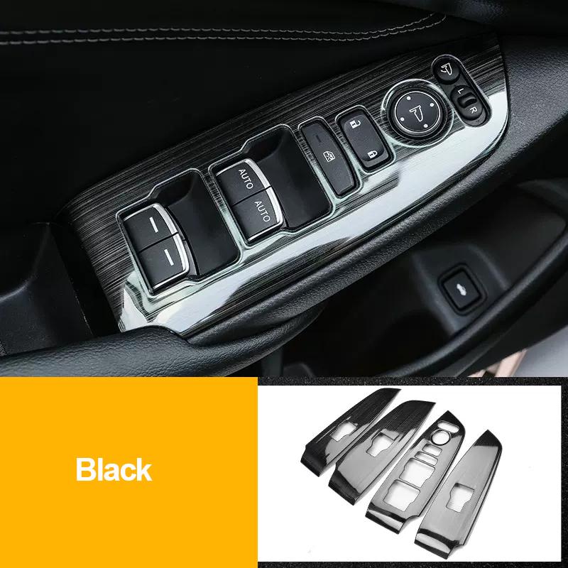 Pentru Honda Accord X 10th 2018-2022, panou pentru cotieră ușă mașinii din inox, comutator pentru fereastră, butoane de ridicare, acoperitoare, accesorii interioare